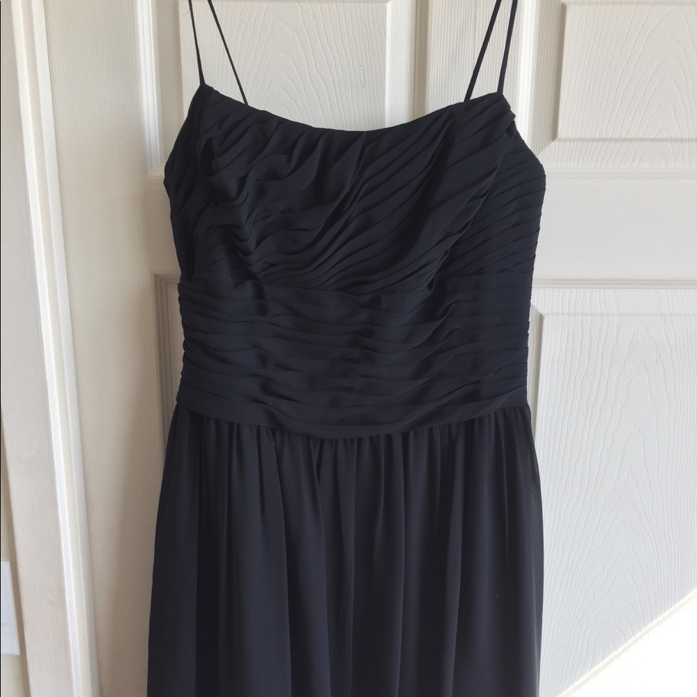 Bill Levkoff chiffon tea length dress